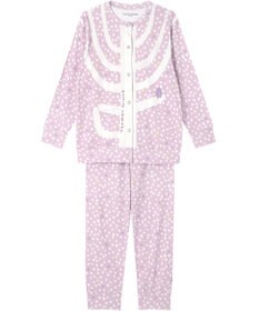 tsumori chisato SLEEP ツモリチサト パジャマ 長袖 長ズボン ルームウェア 綿100%(本体) 肌側起毛 スムース素材 上下セット 前開き tsumori chisato SLEEP UDW443 /ワコール