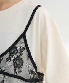 Green Parks レースビスチェドッキングチュニック