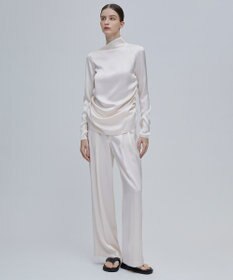 BEIGE， GINETTE / シャーリングブラウス