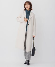 23区 ウールリバー ロングコート