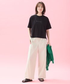 ANY L オーガビッツ刺繍ロゴＴシャツ