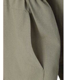 Green Parks 綿麻混ノーカラーブルゾン