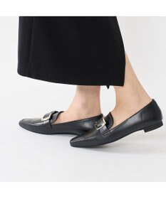 MODE ET JACOMO <carino>【レイン対応】バックルローファー