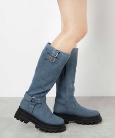 WEGO 厚底エンジニアロングブーツ