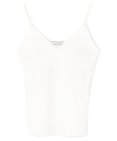 BEIGE， 【洗える・Precious 7月号掲載】ABELIA / コットンVラインカップ付きキャミソール