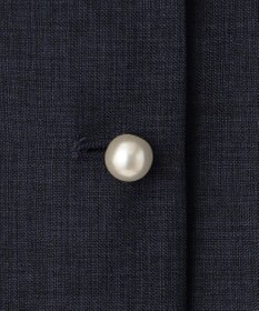 Feroux 【洗える】パールボタンジャケット×スカート セットアップ