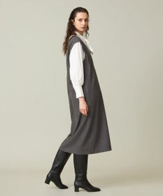 J.PRESS YORK STREET 【WOMEN】ショルダータックジャンパースカート