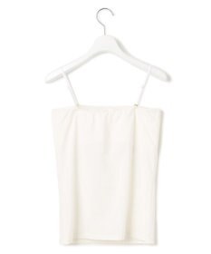 23区 L 【洗える】ベアトップ パッド付き キャミソール