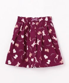 ANY KIDS アニマル 総柄 スカパン