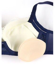 WACOAL ブラジャー 【リボンブラ 脇すっきり】 脇高設計 着やせシルエット 動いても谷間キープ Gカップまで対応 大きいサイズ レディース BXB443 /ワコール