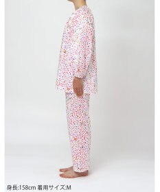 tsumori chisato SLEEP ツモリチサト パジャマ 綿混(本体) 天竺素材 9分袖 長袖 9分丈 レディース UDX594 /ワコール