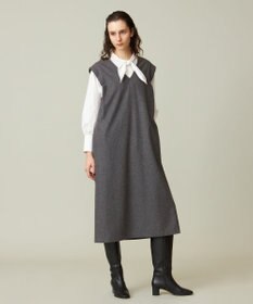 J.PRESS YORK STREET 【WOMEN】ショルダータックジャンパースカート