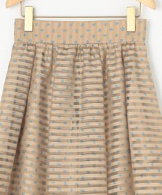 組曲 S 【セットアップ対応可】モノグラムプリントフレアスカート