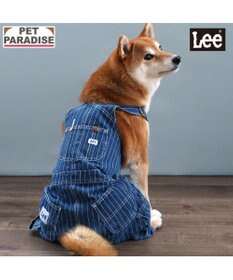 PET PARADISE Lee ストライプ オーバーオール 中型犬 大型犬