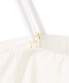 23区 L 【洗える】ベアトップ パッド付き キャミソール