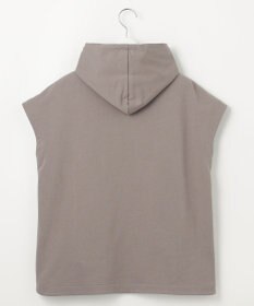 23区 【SLOW/一部店舗限定】コンパクトインレー フレンチスリーブ フーディー