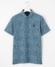 23区GOLF 【MEN】遮熱エイトムーブ リーフポロシャツ