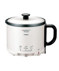 YAMATO テーブル＆キッチン 【TWINBIRD】コンパクトフライヤー  パールホワイト  EP-4694PW