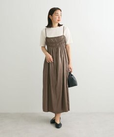 Green Parks プリーツ５分袖プルオーバー