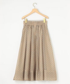 組曲 S 【セットアップ対応可】モノグラムプリントフレアスカート