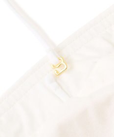 23区 L 【洗える】ベアトップ パッド付き キャミソール