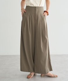 YECCA VECCA ドライタッチストレッチワイドパンツ