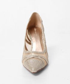 GRACE CONTINENTAL ラインパターンパンプス