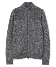 JOSEPH HOMME シルクバルキーハニカム　ジップアップニット