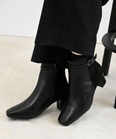 Pointer 本革スエードコンビショートブーツ