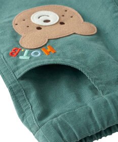 MIKI HOUSE HOT BISCUITS 【80-120cm】【NEW Color Series】コーデュロイ素材 パンツ