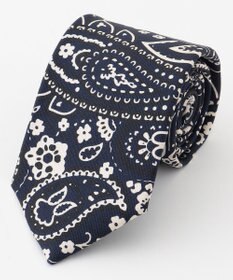 JOSEPH ABBOUD 【日本製】ペイズリープリント ネクタイ