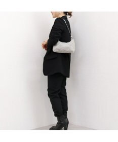 UNBILLION カシュカシュ cachecache / ワンハンドルメタリックビーズバッグ