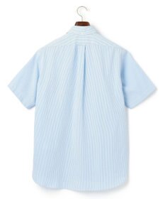 J.PRESS MEN 【KING SIZE】【クールマックス】サッカーストライプ／マイクロギンガムチェック シャツ/B.D