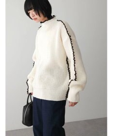 Green Parks ・Ｐｅｔｉｔ　Ｆｌｅｕｒ　ハイショクパイピングニット