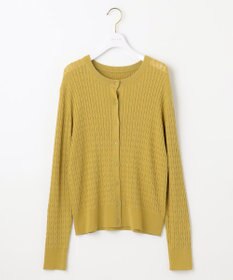 ANY SIS L ケーブルニット カーディガン