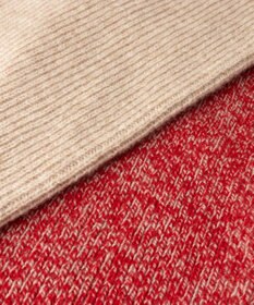 AURORA WEB限定 ウールニット リバーシブル マフラー