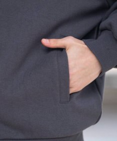 WEGO 【ユニセックス着用ITEM/SMLサイズ展開】ボンディングZIPパーカー