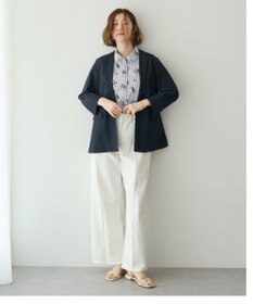 YECCA VECCA リネンライクジャケット