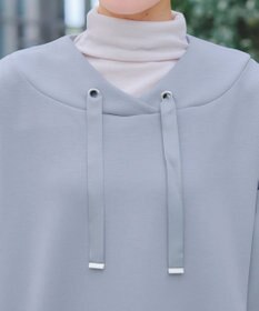 Tiaclasse 【洗える】フード風ダイバートップス