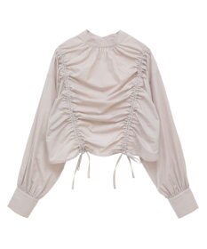 Green Parks ・ＡＮＤＳＥＡＲＣＨ　ドロストリボンブラウス