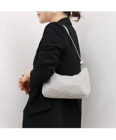 UNBILLION カシュカシュ cachecache / ワンハンドルメタリックビーズバッグ