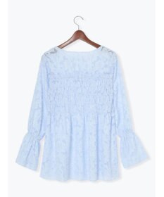 Te chichi 【宮本茉由着用】カットジャガードチュニックブラウス