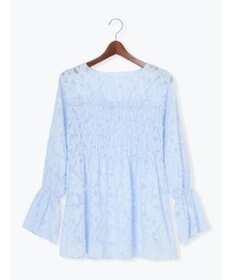 Te chichi 【宮本茉由着用】カットジャガードチュニックブラウス