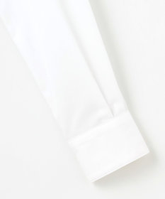 J.PRESS LADIES S 【リクルート対応】ホワイトブロード シャツカラーブラウス