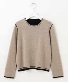 自由区 【ご好評につきWEBのみ新色追加/洗える/マルチウェイ】リバーシブルニット セットアップ