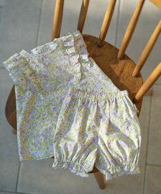 組曲 KIDS 【80-90cm】マーガレットガーデン セットアップ