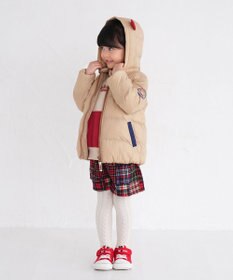 MIKI HOUSE HOT BISCUITS 【80-120cm】 シンクラウド 中綿ジャンパー