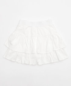 WEGO 【ウエストゴム】カットフリルスカパン