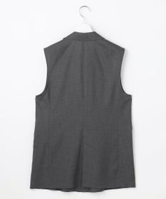 自由区 L 【セットアップ対応】ソフトツイルクロス ジレ
