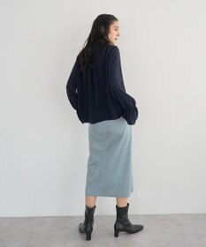 YECCA VECCA タックデザインブラウス